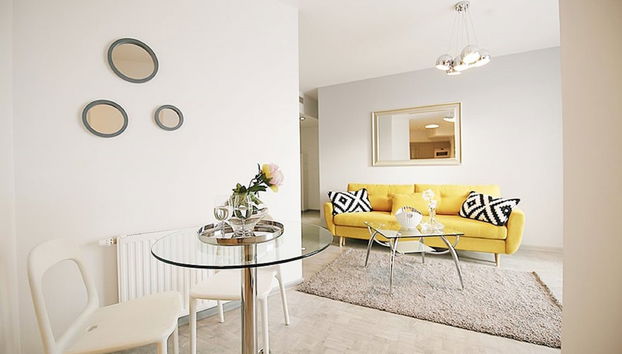 Zona de estar del vestíbulo