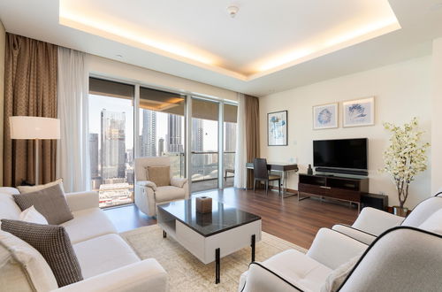 Photo 1 - SuperHost - Glamorous Apt with Terrace Overlooking Skyline I Address Dubai Mall