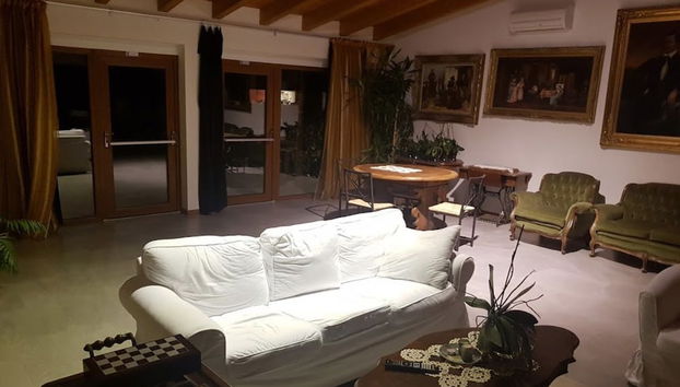 Sitzecke in der Lobby