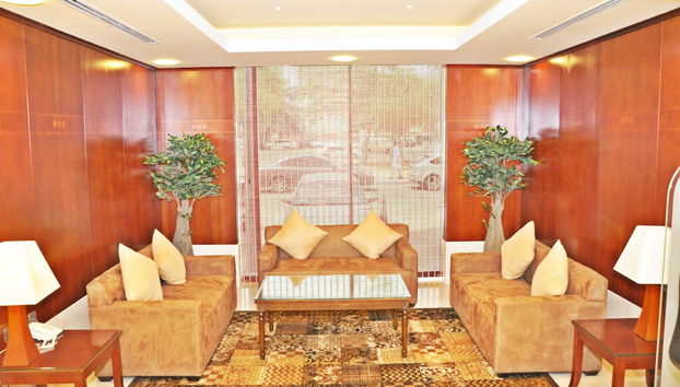 Sitzecke in der Lobby