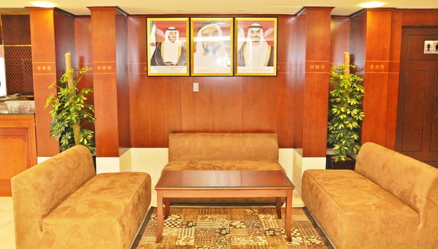 Sitzecke in der Lobby
