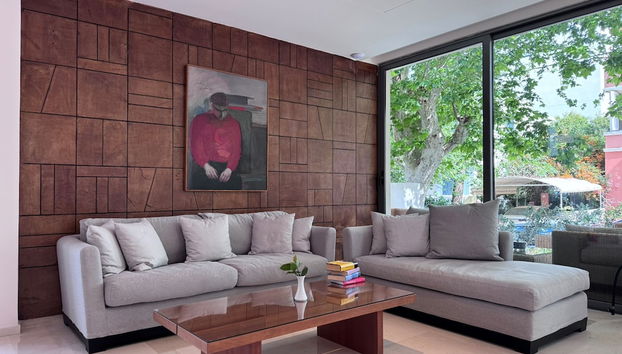 Sala de estar do lobby