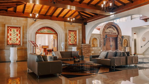 Sitzecke in der Lobby
