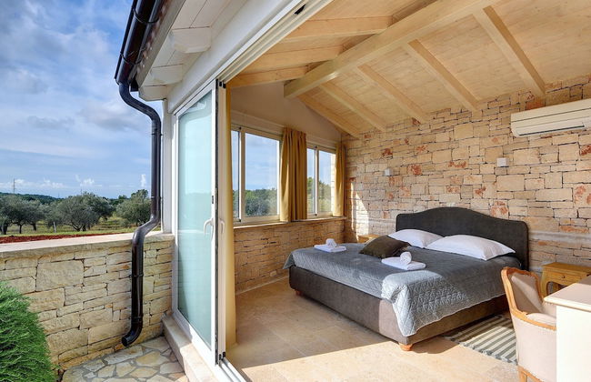 Beautiful Villa With Garden, Private Heated Pool, Whirlpool, Sauna, Near Rovinj - Foto 9