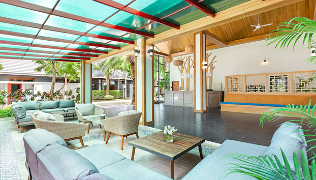 Sala de estar do lobby