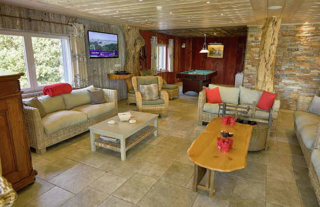Comfortable Chalet With Indoor Pool, Hammam and Sauna Near Stoumont - Foto 13