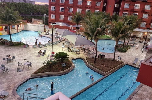 Photo 33 - Frente ao Parque da Lagoa Quente, Apto particular com varanda e vista piscinas, com tela de proteção