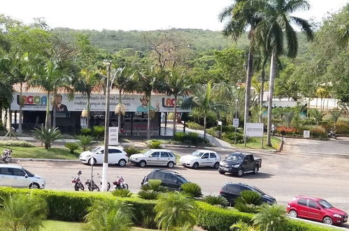 Photo 54 - Frente ao Parque da Lagoa Quente, Apto particular com varanda e vista piscinas, com tela de proteção