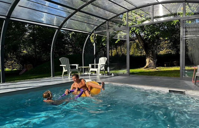 Spacious Farmhouse in Houyet with Hot Tub - Photo 29