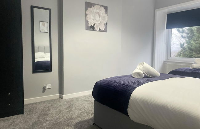 Immaculate 3-bed Apartment in Glasgow Close to M8 - Foto 2