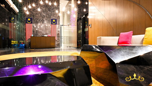 Sitzecke in der Lobby