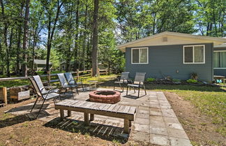 Photo 1 - Higgins Lake Getaway w/ Fire Pit, Walk to Beach