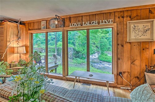 Photo 5 - 'the Mill River Cabin w/ Fireplace & River View