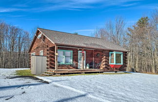 Foto 3 - High Peak Heaven: Cozy Log Cabin on 1 Acre