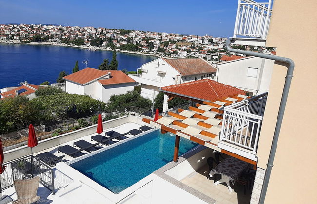 Heated Swimming Pool, Family Apartment With Panoramic sea View a1 - Foto 8