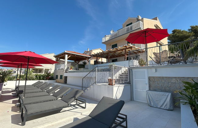 Heated Swimming Pool, Family Apartment With Panoramic sea View a1 - Foto 18