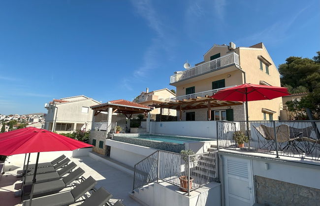 Heated Swimming Pool, Family Apartment With Panoramic sea View a1 - Foto 21