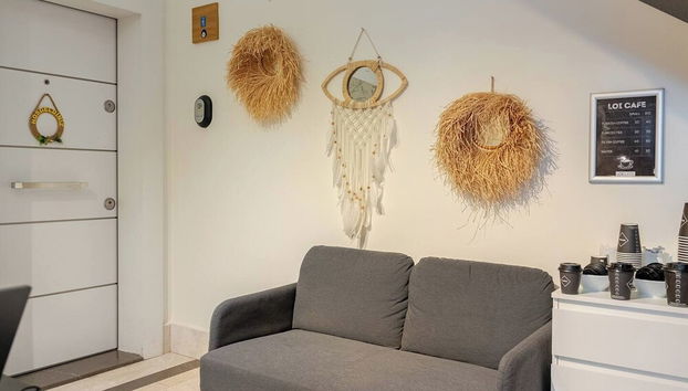 Sitzecke in der Lobby