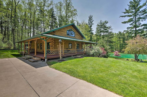 Photo 2 - 'the Red Pine Cabin' w/ Private Pond & Dock