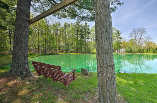 Photo 1 - 'the Red Pine Cabin' w/ Private Pond & Dock