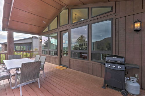 Photo 28 - Lavish Pine Cabin w/ Deck, New Hot Tub + Mtn Views