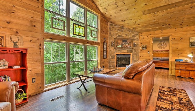 Photo 1 - Butler Cabin on 19 Acres w/ Hot Tub & Fire Pit