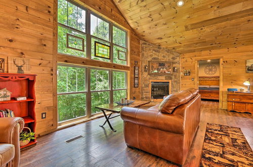 Photo 1 - Butler Cabin on 19 Acres w/ Hot Tub & Fire Pit