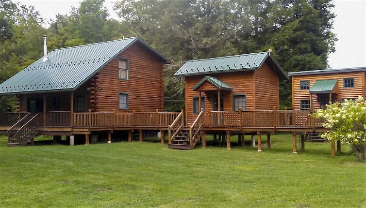 Photo 1 - Scenic Log Cabin With Fire Pit & Stocked Creek