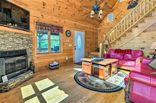 Photo 1 - Bryson City Cabin Rental w/ Mountain View, Hot Tub