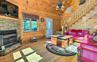 Photo 1 - Bryson City Cabin Rental w/ Mountain View, Hot Tub