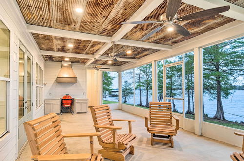 Photo 16 - Modern Lake House on Lake Bruin: Pier & Boat Slip