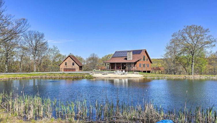 Photo 1 - Poconos Family Fun: Waterfront Cabin w/ Deck