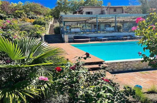 Foto 29 - Gardens, Pool, Jaccuzzi Spoleto-poolside-slps 20 1 Hour to Rome