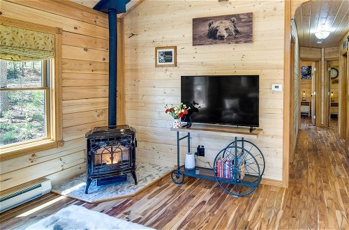 Photo 17 - Conifer Log Cabin Rental w/ Private Hot Tub & Pond