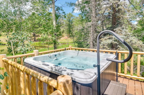 Photo 28 - Conifer Log Cabin Rental w/ Private Hot Tub & Pond