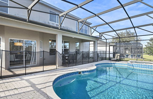 No Rear Neighbor 6BR Private Pool/spa Near Disney - Foto 27