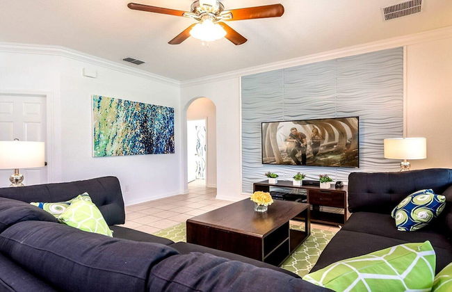 No Rear Neighbor 6BR Private Pool/spa Near Disney - Foto 18