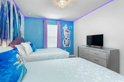 Photo 9 - 5BR Modern Home Near Disney, Themed Rooms, Pool