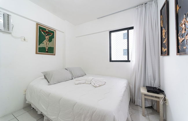 Apt 2 quartos com varanda próximo Praça Casa Forte o bairro mais agradável do Recife ARN901 - Foto 3