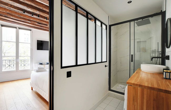 Quiet Studio for 2 People - Le Marais - Foto 4
