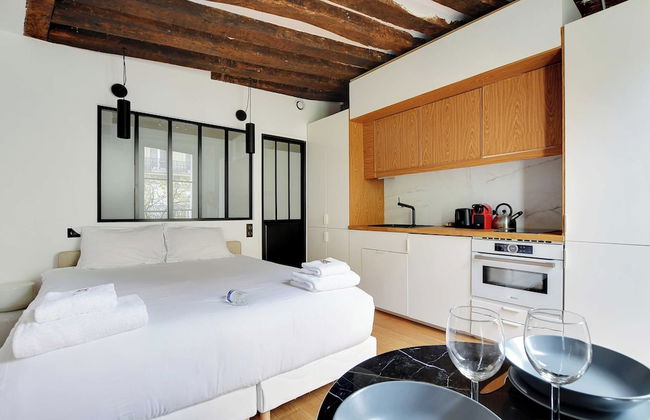 Quiet Studio for 2 People - Le Marais - Foto 3