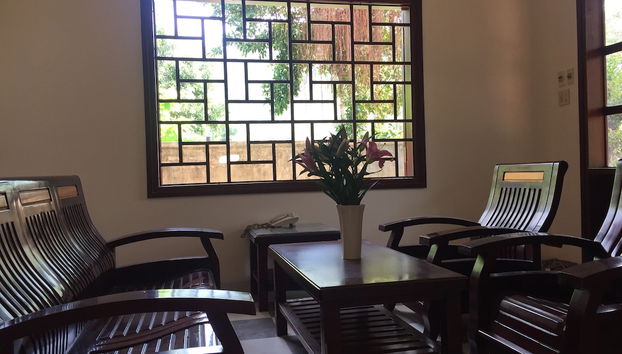 Sala de estar do lobby
