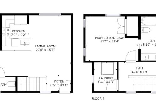 Foto 13 - Hart Suite Buyout 1 by Avantstay Two Town House Buyout w/ Modern Amenities in Nashville