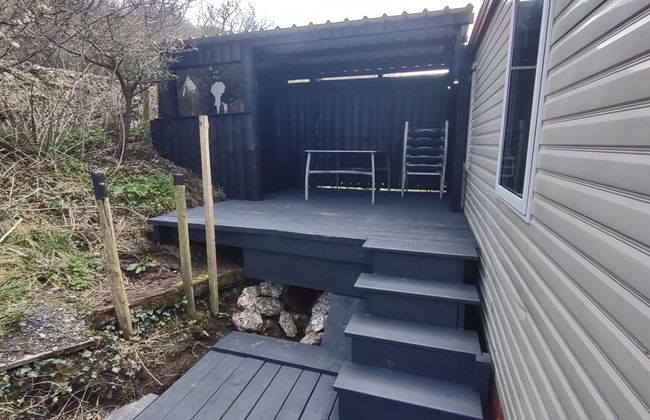Charming 3-bed Caravan Cymtydu - Foto 21