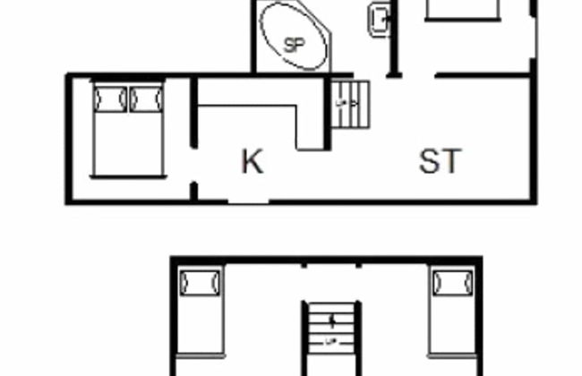 6 Person Holiday Home in Hvide Sande - Foto 3