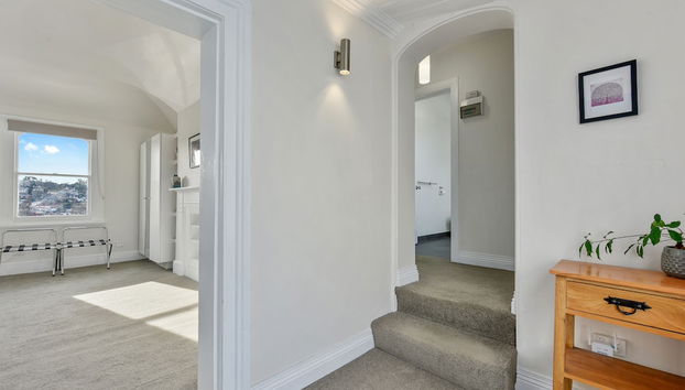 Interior entrance