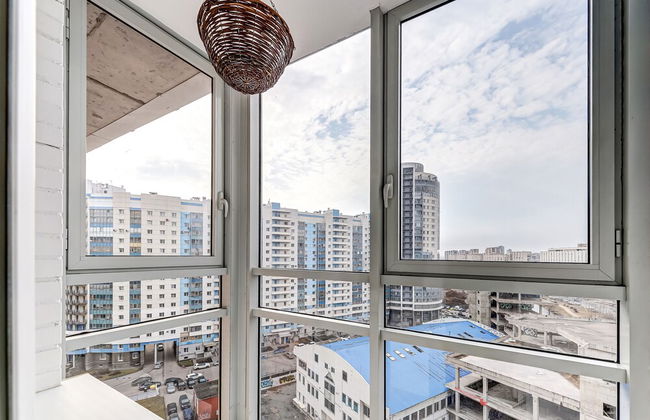 Stylish apartment with panoramic view - Foto 13