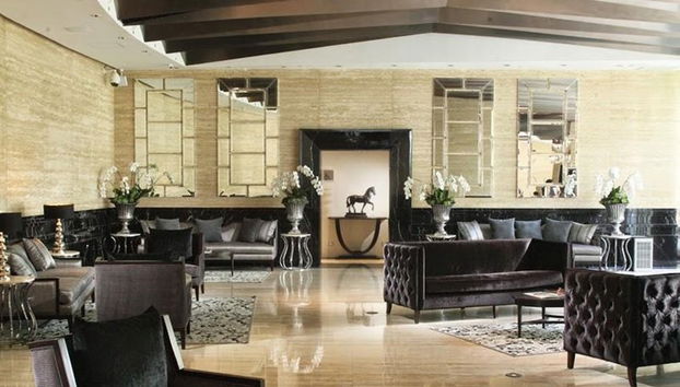 Sala de estar do lobby