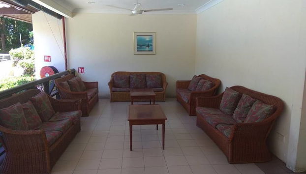 Sitzecke in der Lobby