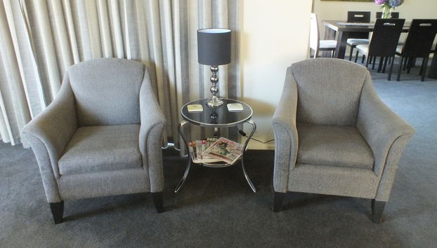 Sala de estar do lobby